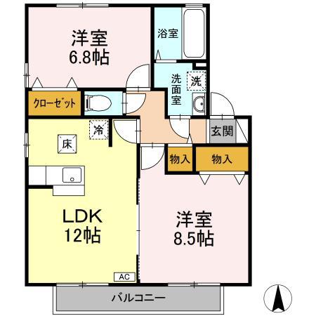 フェスティ佐古 間取り