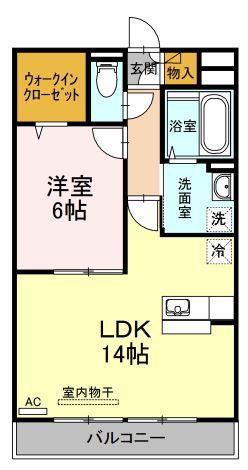 リバーパークＡ 間取り