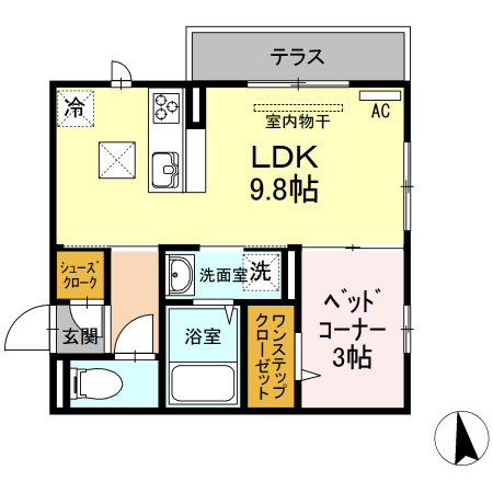 アゼリアブロム 間取り