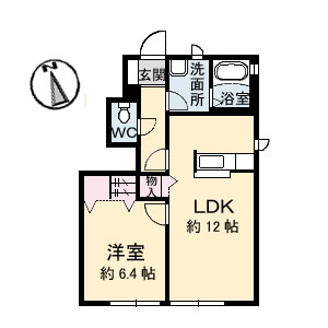 シャーメゾン大森 間取り