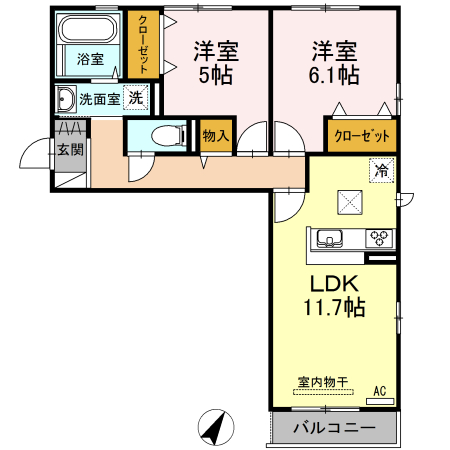 クオーレ 間取り