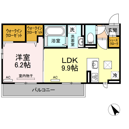 メゾン沖浜 間取り
