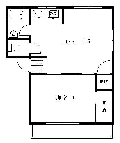長浜マンション 間取り