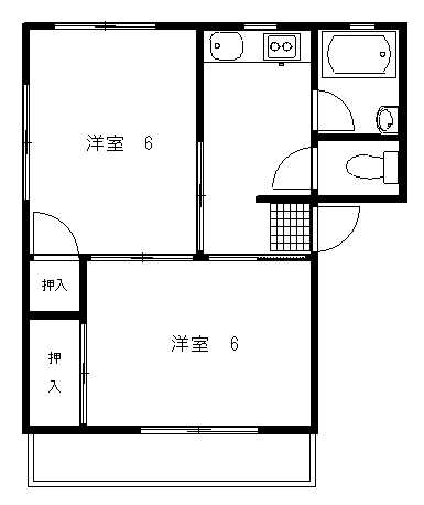 長浜マンション 間取り