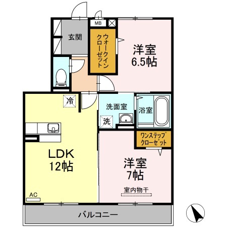 パルクセゾンⅠ 間取り