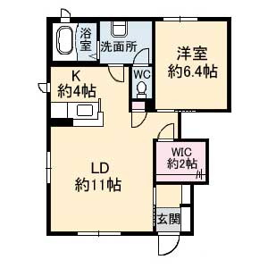 シャーメゾンエピナールＡＢＣＤ 間取り