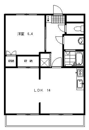 コーポ中村 間取り