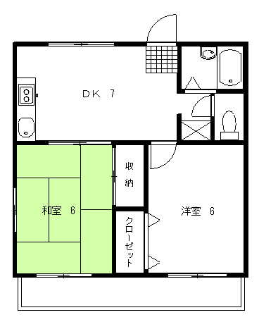 コーポ蔵 間取り