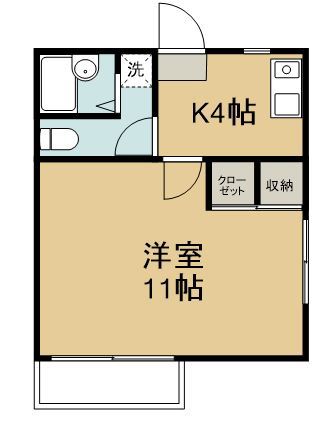 タケノコハイツ 間取り