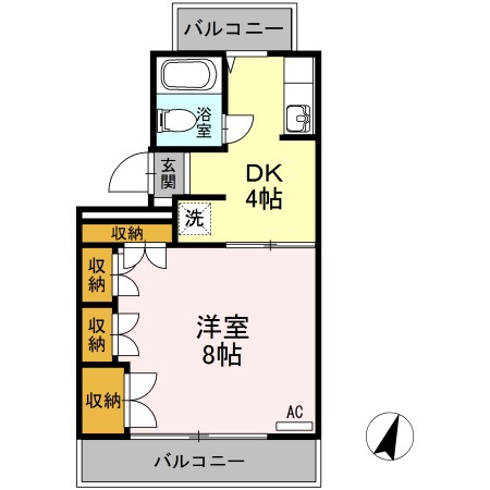ハイツ伊世 間取り