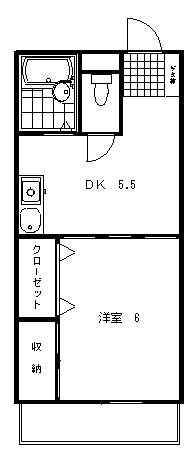 武田ハイツ 間取り