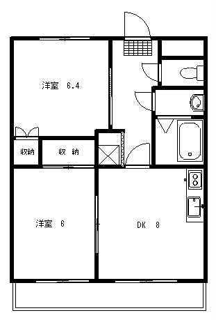 コーポ中村 間取り