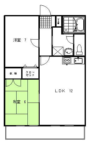 ヴィラスズエ 間取り