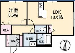 ベレオ北矢三 間取り