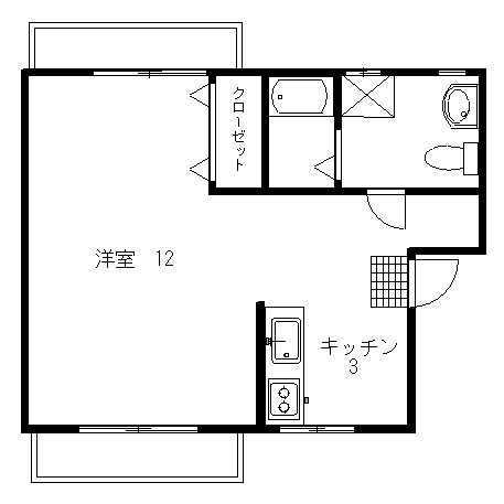 津村マンション 間取り