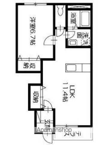 徳島県徳島市春日２丁目 間取り