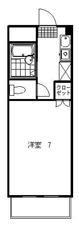 佐古一番町ハイツ 間取り
