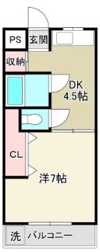 シャトー新星 間取り