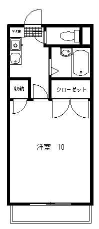 ハイツ医大前 間取り