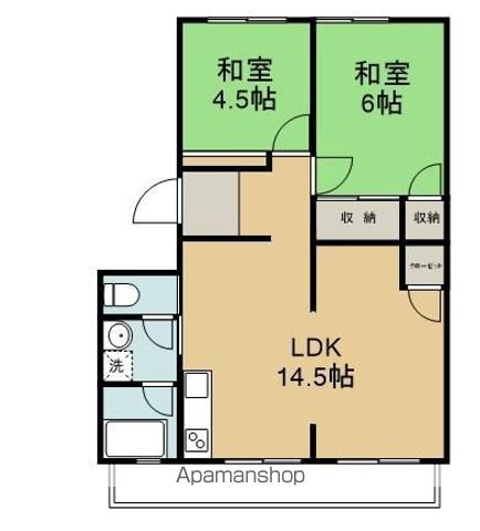 徳島県徳島市北矢三町２丁目 間取り
