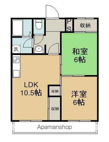 徳島県徳島市名東町１丁目 間取り