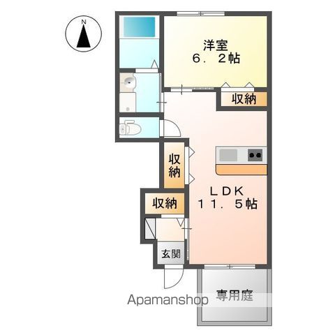 徳島県徳島市名東町１丁目 間取り