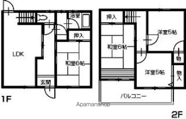 徳島県徳島市名東町１丁目 間取り
