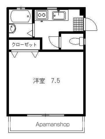 徳島県徳島市庄町２丁目 間取り