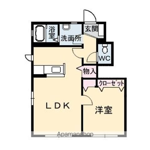 徳島県徳島市国府町府中 間取り