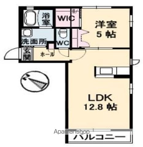 徳島県徳島市八万町法花谷 間取り