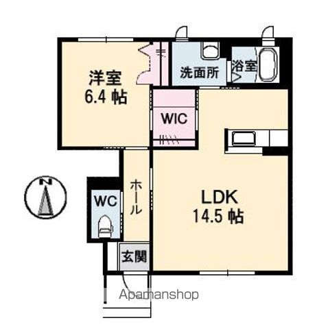徳島県徳島市北矢三町４丁目 間取り