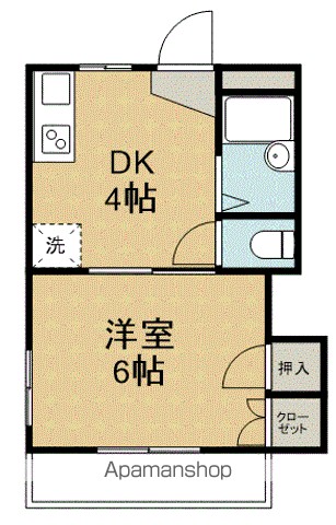 徳島県徳島市中島田町３丁目 間取り