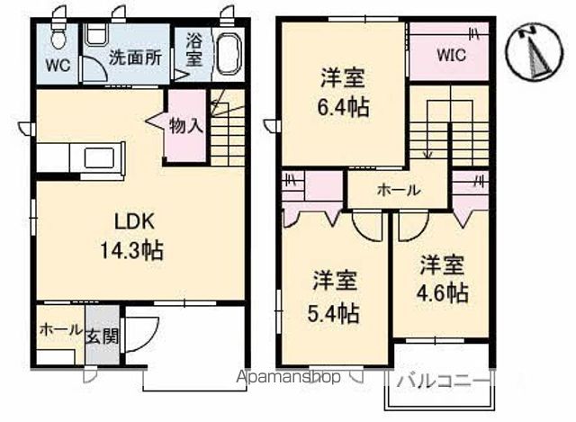 徳島県徳島市北田宮１丁目 間取り
