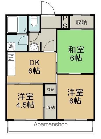 徳島県徳島市名東町１丁目 間取り