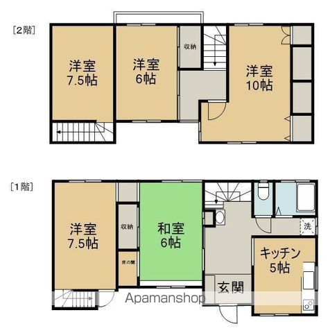 徳島県徳島市名東町１丁目 間取り