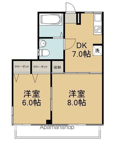 徳島県徳島市南島田町２丁目 間取り