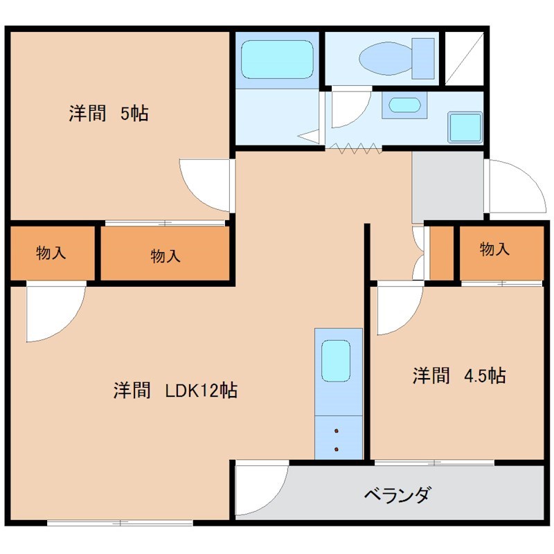 赤池ハイツ 間取り