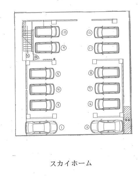 スカイホーム 駐車場