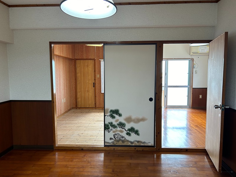 忠マンション ベッドルーム