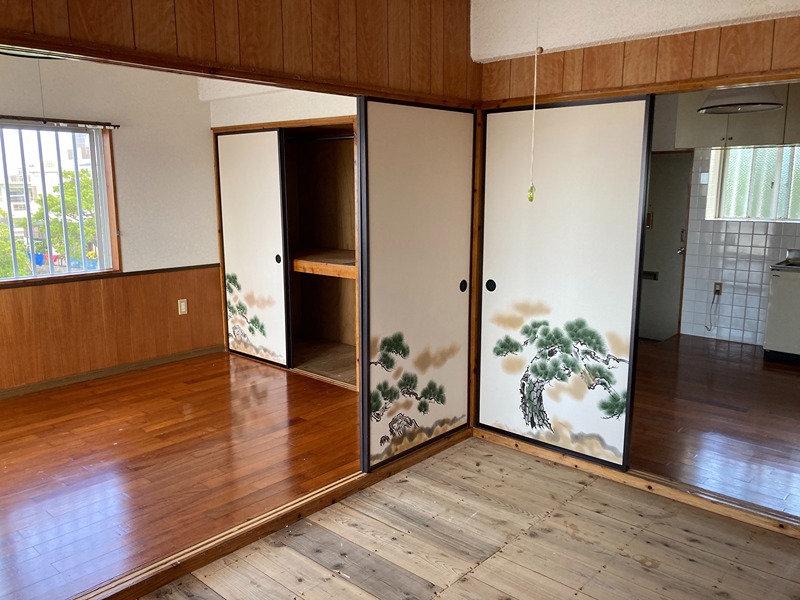 忠マンション ベッドルーム