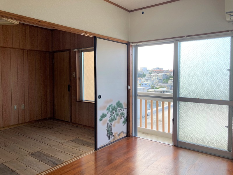 忠マンション ベッドルーム