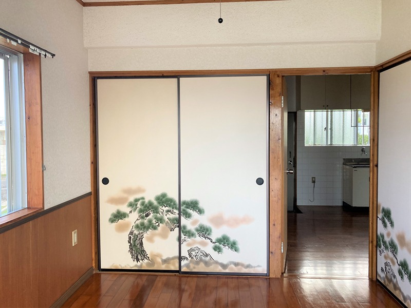 忠マンション ベッドルーム