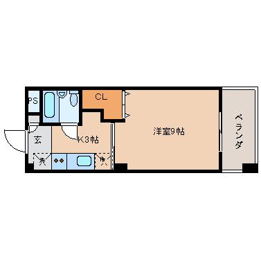 ディアフラッツ兼城 間取り