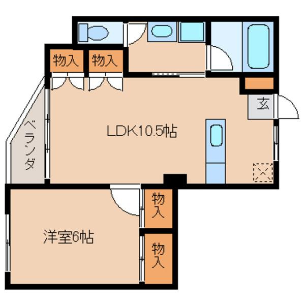 大丸荘 間取り