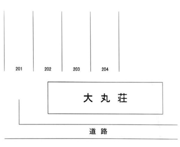 大丸荘 駐車場