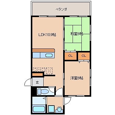 ディアフラッツ糸満南 間取り