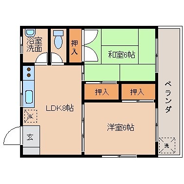 シャトレ３丁目 間取り