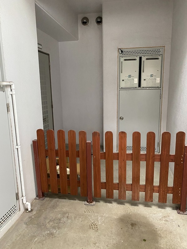豊和マンション 玄関