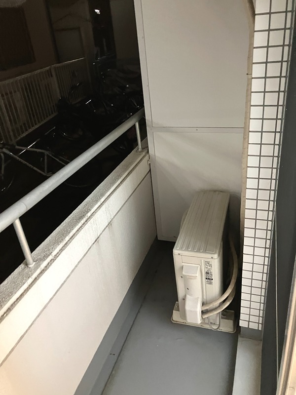 エアーシップ1 ベランダ