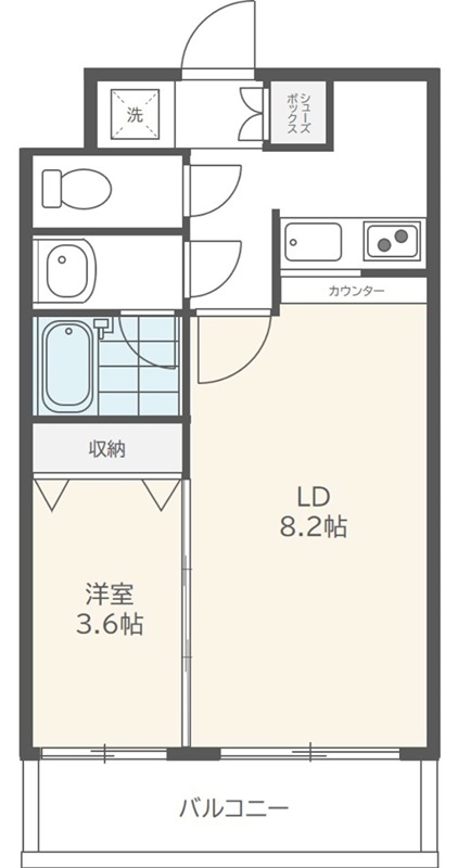 N.ピジョン古淵 間取り